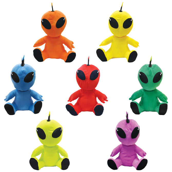 alien plushies