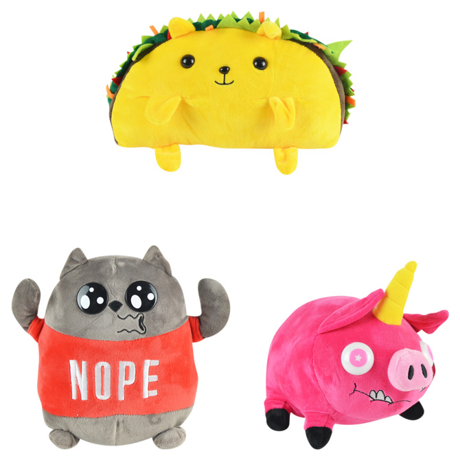 exploding kittens stuffed animals