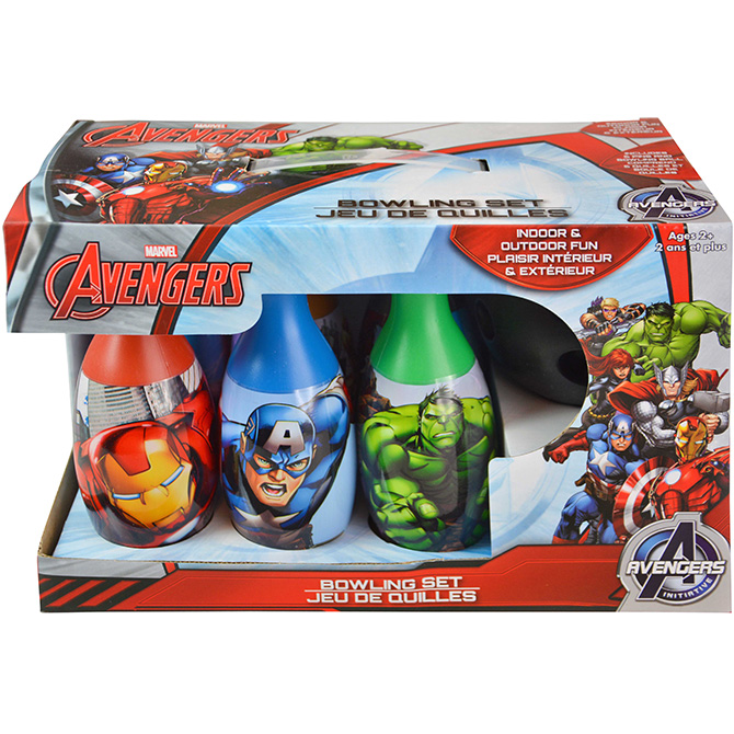 avengers bowling set
