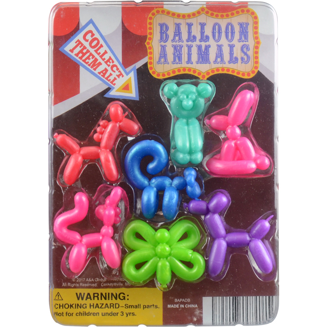 Balloon Party Animals 2in Capsules | A&A Global