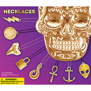 BOGOD-Bold Gold Jewelry Display Card