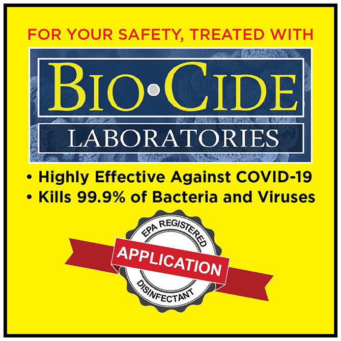 BioCide 3x3 Label - English