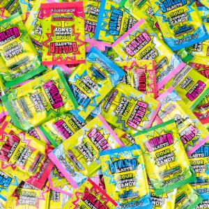 DB62756-Sour Boulder Blast Popping Candy Bulk Bag 250 pcs