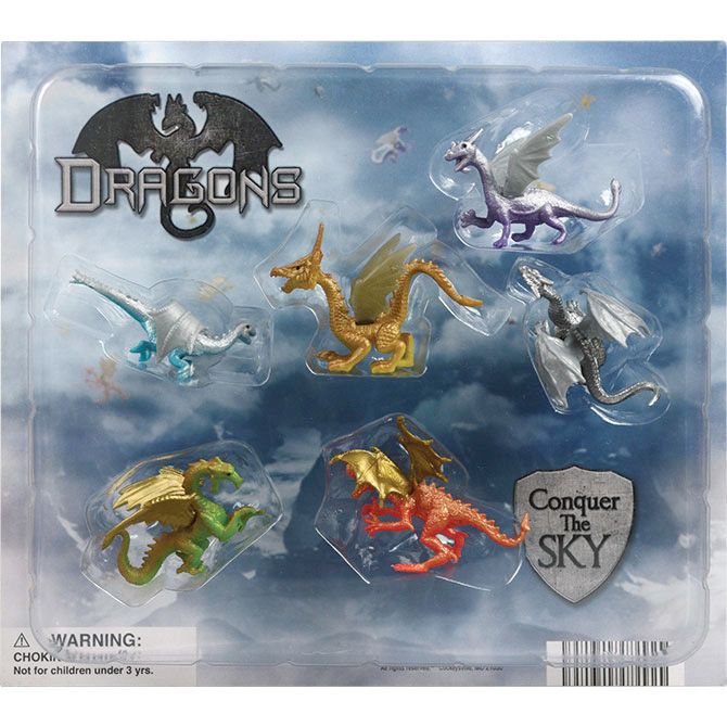 Details about   DRAGDB Dragon Figurines Blister Display 