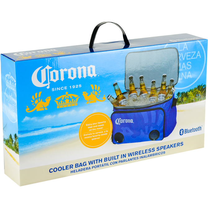 cooler box with bluetooth speaker