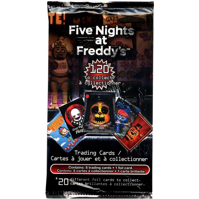 five nights at freddy s trading cards a a global industries