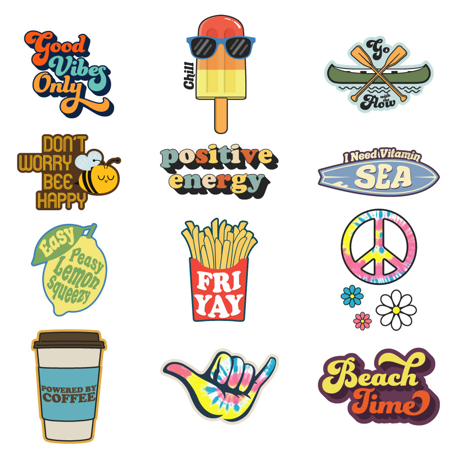Good Vibes Sticker Good Vibes Sticker