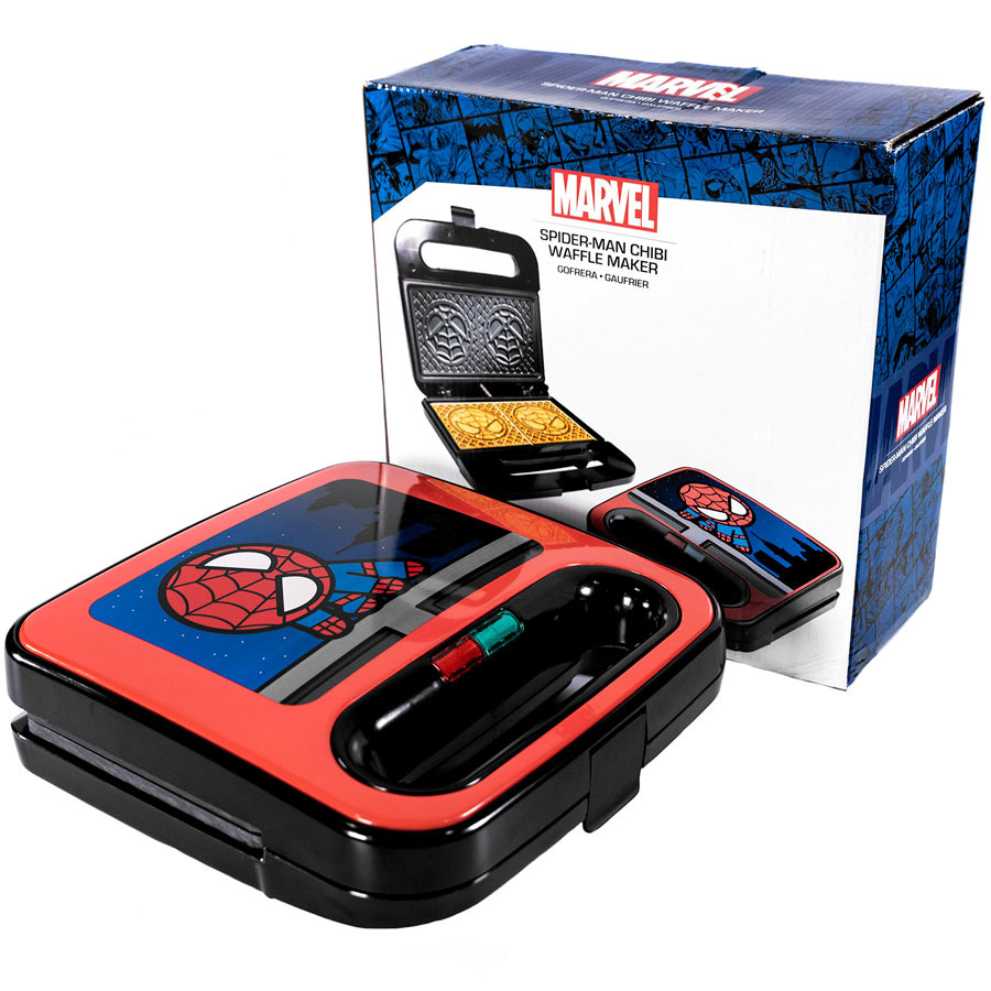 SpiderMan Chibi Square Waffle Maker A&A Global Industries