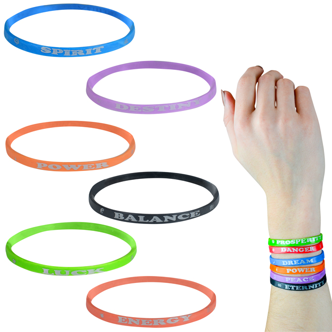 250 Animal Rubber Band Bracelets In 1" Vending Capsules 
