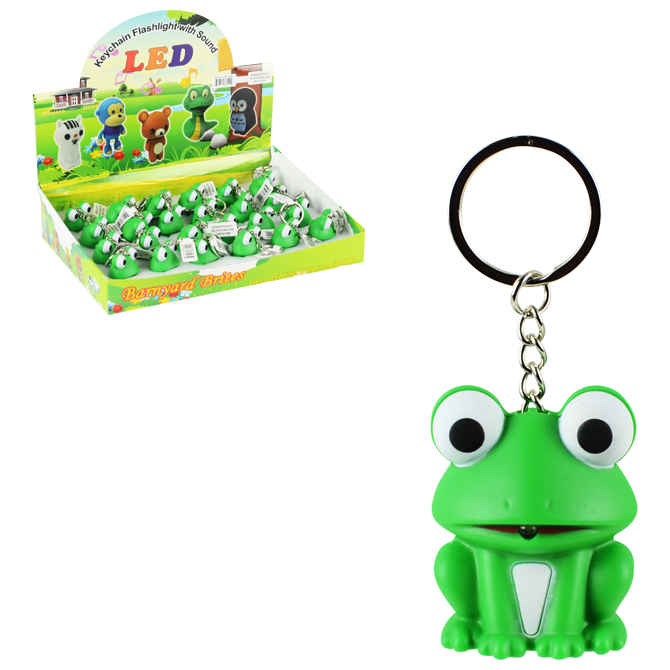RED EYED GREEN FROG AUSTRALIAN ANIMAL SOUVENIR GIFT KEYCHAIN KEY RING Size 40mm 