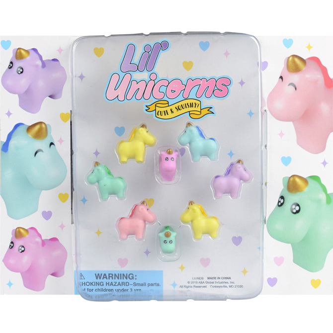 small plastic unicorn toys