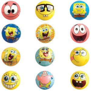 NIC110B-SpongeBob 50mm 2in Foam Ball Mix 50pcs