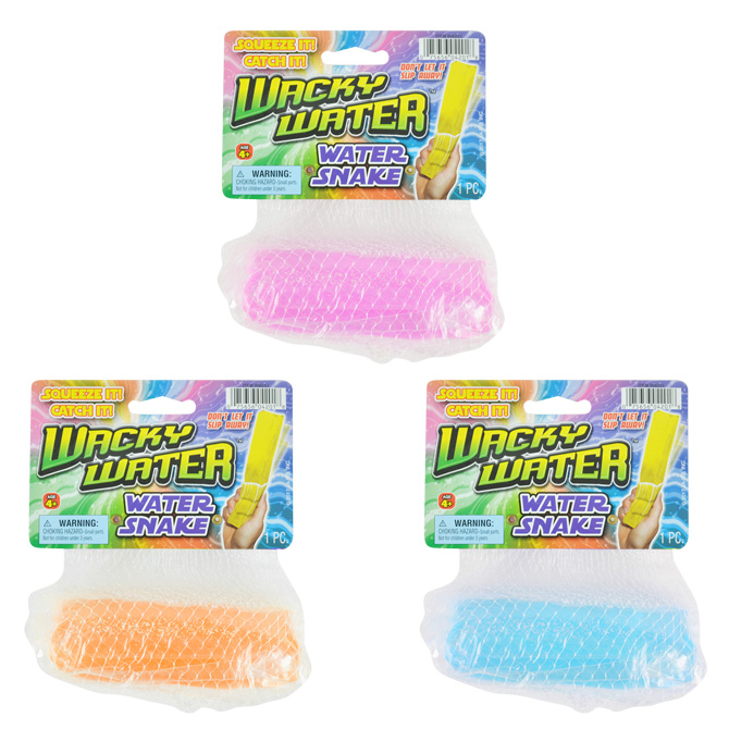 wacky water snake toy