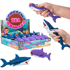 NV2375-Stretch and Mold 7in Shark Display Box 12pcs