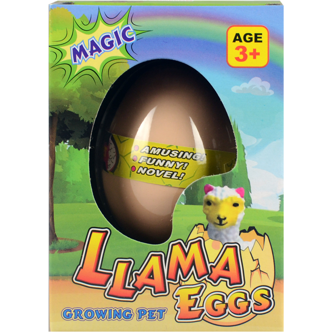 llama egg toy