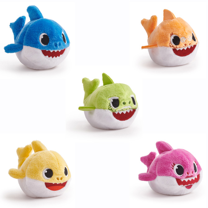 baby shark mini plush