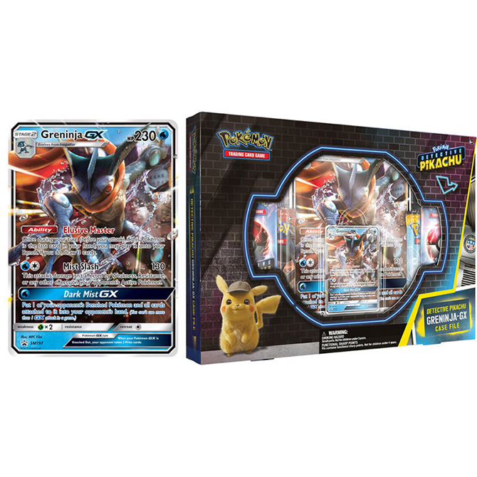 Pokemon Detective Pikachu Greninja Gx Case File2019