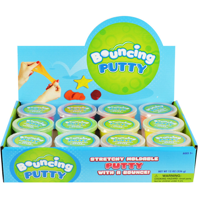 Large Bouncing Putty 28gr (12pcs) A&A Global Industries