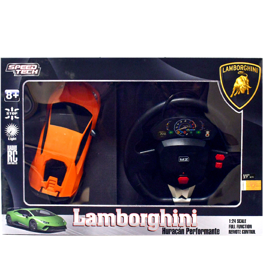 Remote Control 1:24 Lamborghini w/Steering Wheel | A&A ...
