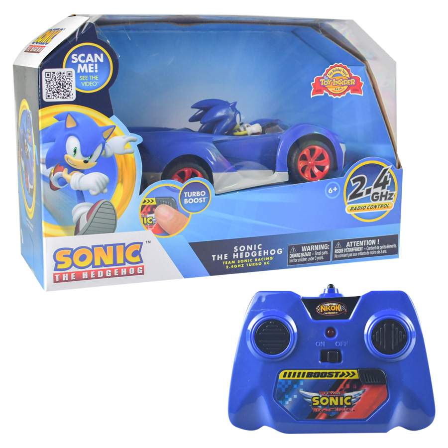 Details about   SONIC THE HEDGEHOG RADIO CONTROL CAR TURBO BOOST BUTTON REMOTE BRAND NEW 