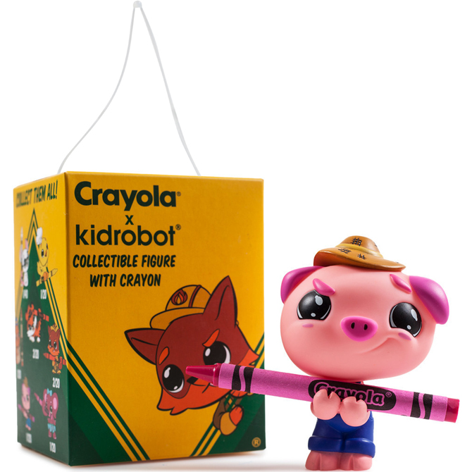 kidrobot crayola coloring critters