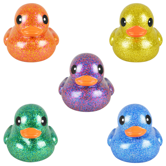 sparkly rubber duck