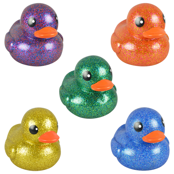 sparkly rubber duck