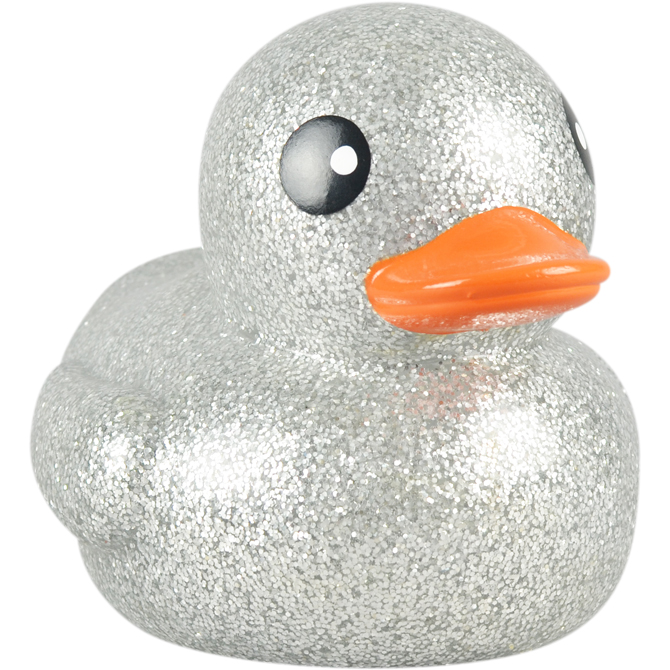 sparkly rubber duck