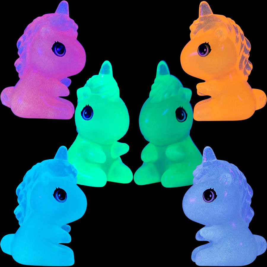 Neon Sitting Unicorns 2in Capsules A&A Global Industries