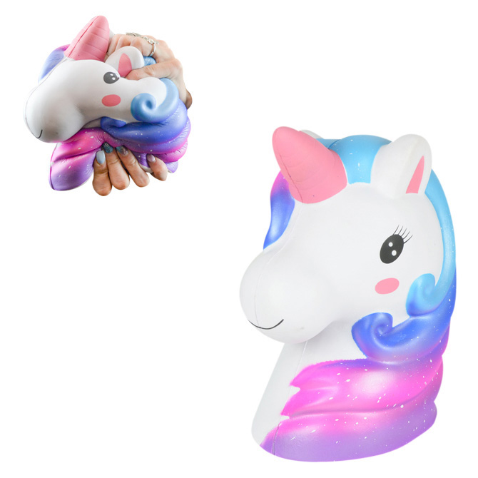 unicorn jumbo squishy