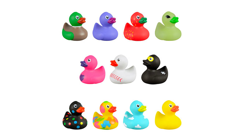 Rubber Duckies Multi Colors - Franklin's Toys