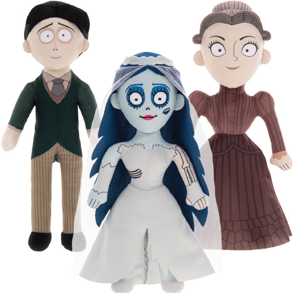 Corpse Bride Plush 8in-9in Asst