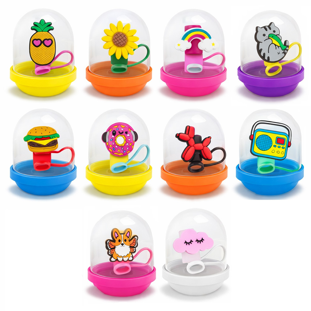 Straw Toppers in 2in Capsules (250pcs)
