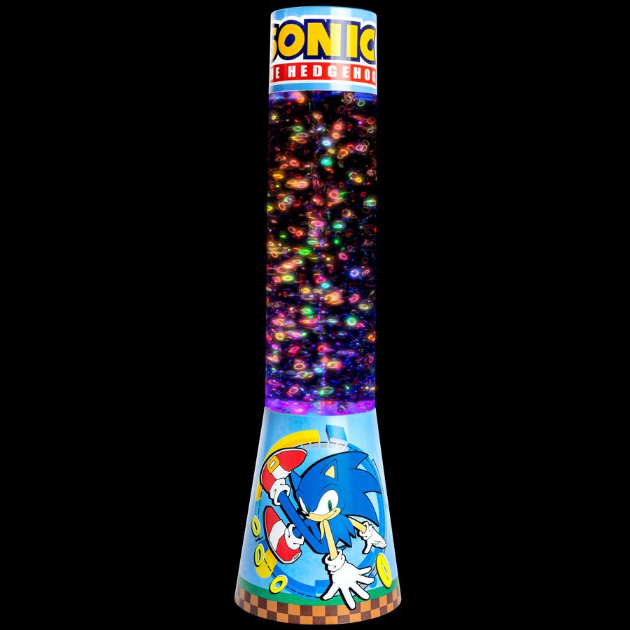 Sonic The Hedgehog™ Glitter Tornado Lamp 13in