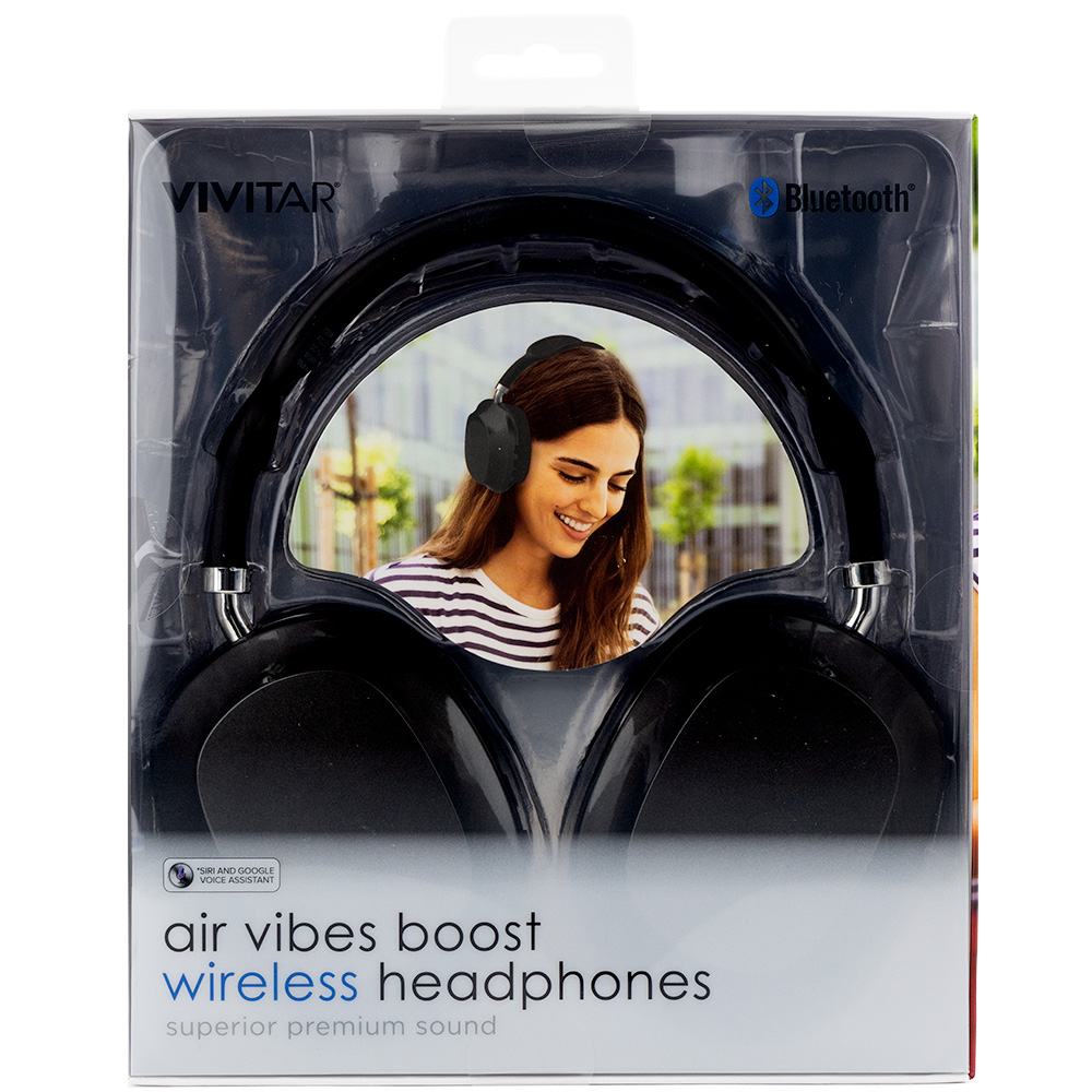 Vivitar Air Vibes Boost Bluetooth Headphones