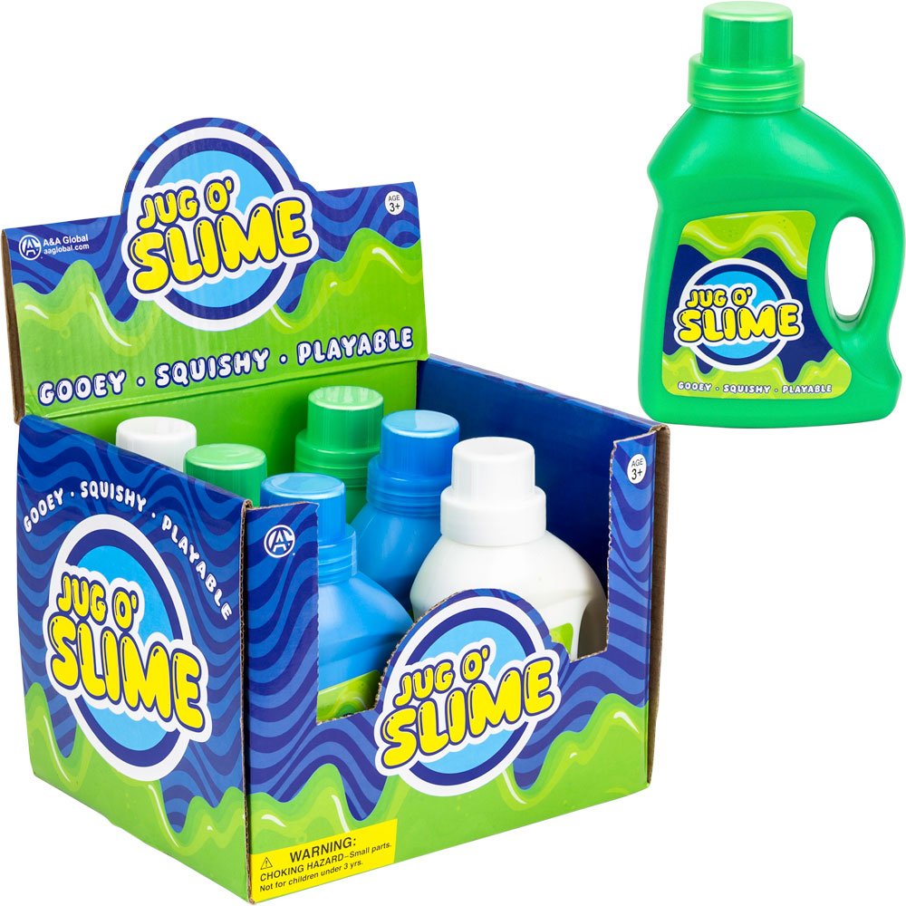 Liquid Super Slime in Bottle 5.75in (6pcs)