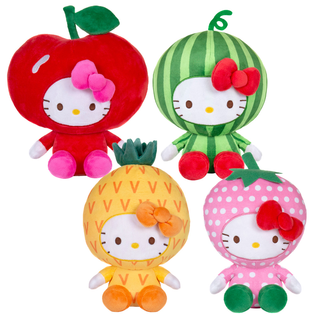 Hello Kitty® Fruit Dress 9in Asst
