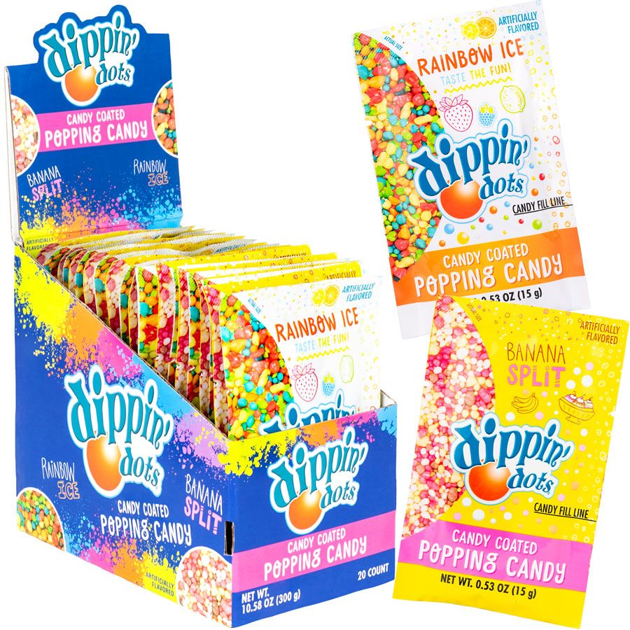 Dippin' Dots® & Popping Candy Display Box (20pcs)