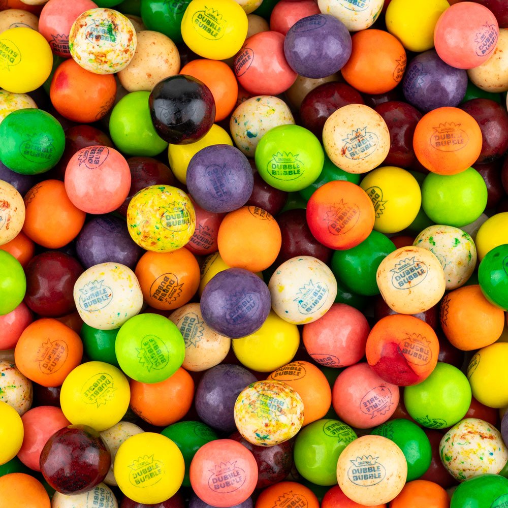 850 Count 10 Color Gumballs