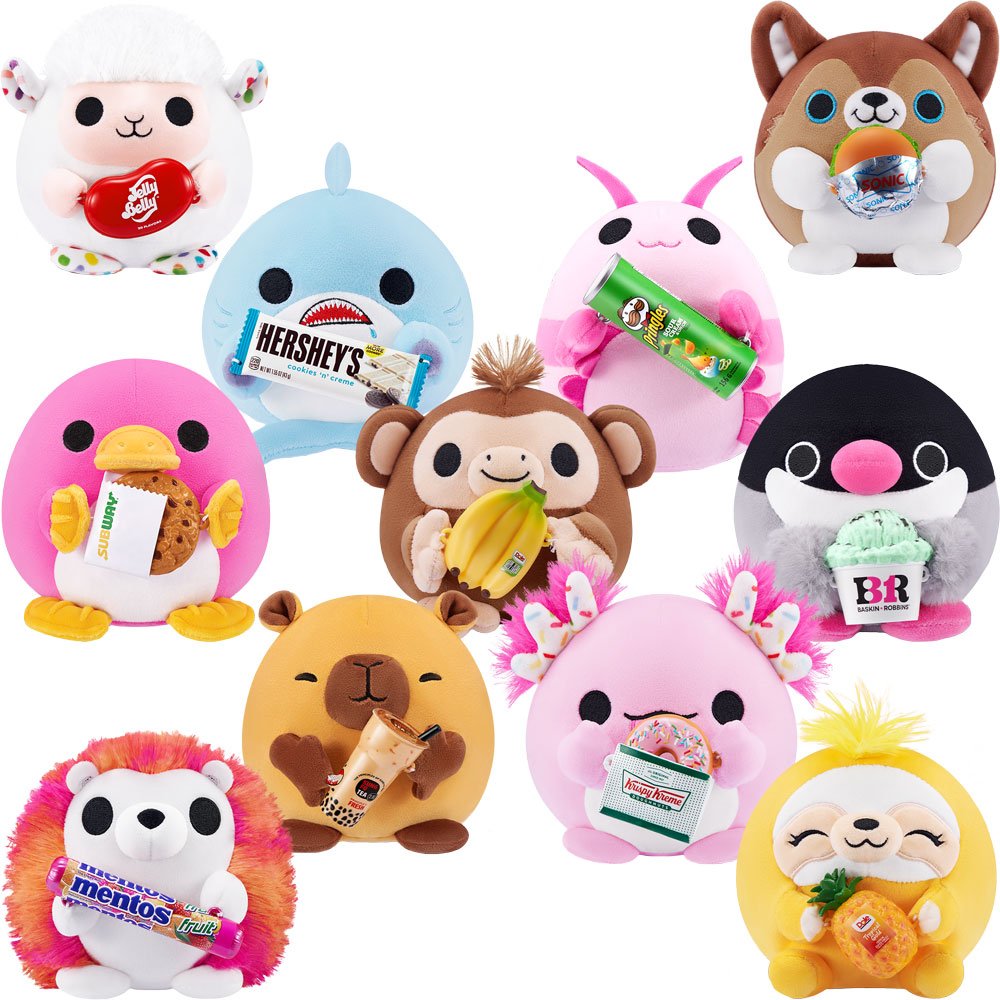 ZURU™ Snackles Plush 5in Capsule (30pcs)