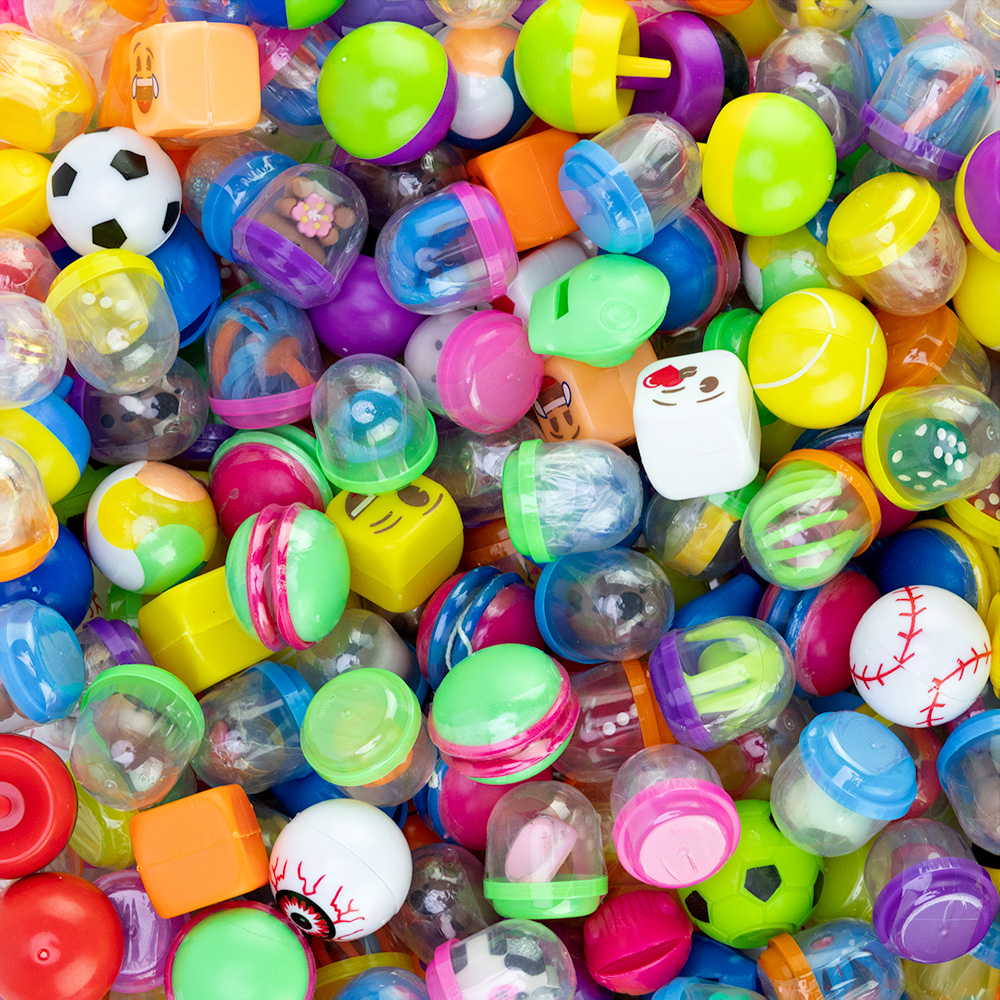 Treasure Chest and Self-Vend in 1.1in Capsules (250pcs)
