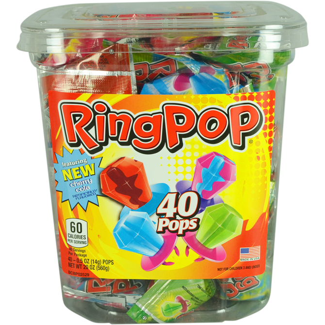 Ring Pop® Display Jar (40pcs)