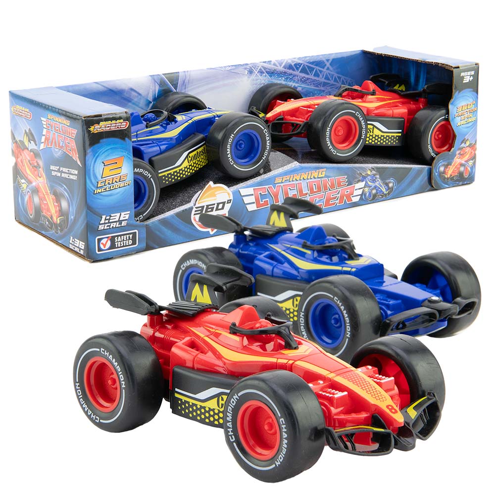 Spinning Cyclone Racers 2 pack