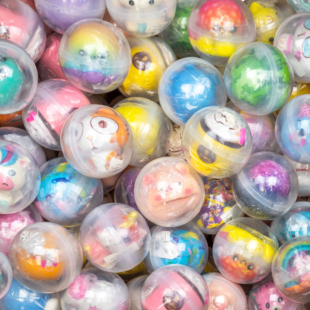 4in Interlocking Squishy Cap $2.00avg Kit (96pcs)