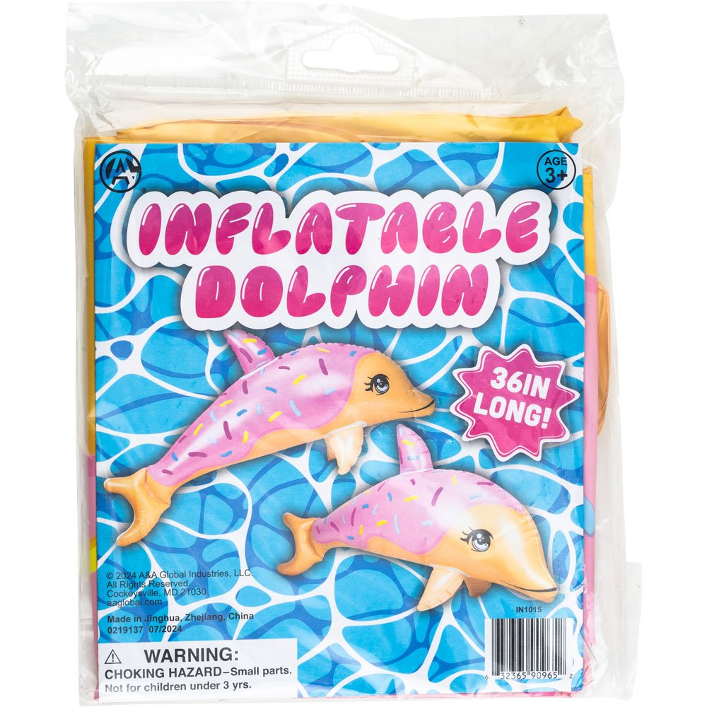 Inflatable Dolphin Donut 36in  (12pcs)