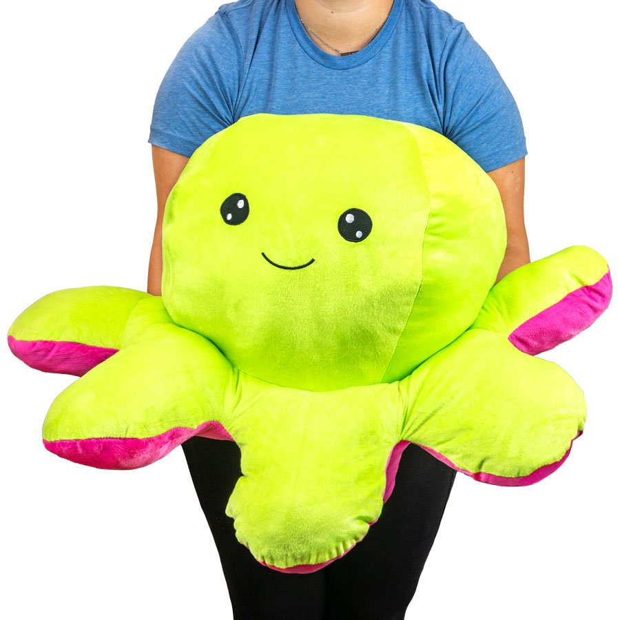 Ollie the Neon Octopus 33in Asst (2pcs)