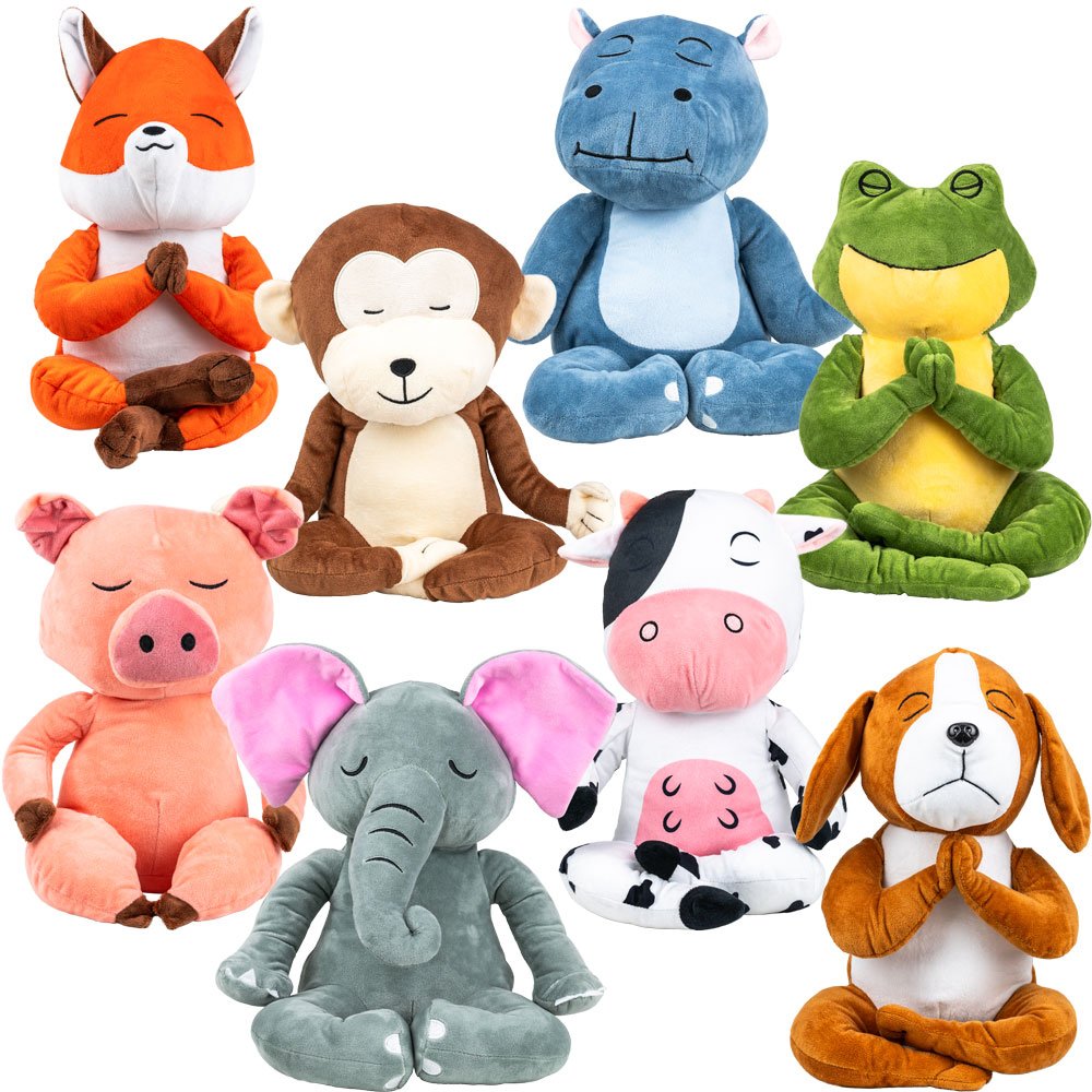 Meditating Animals 11in Asst (40pcs)