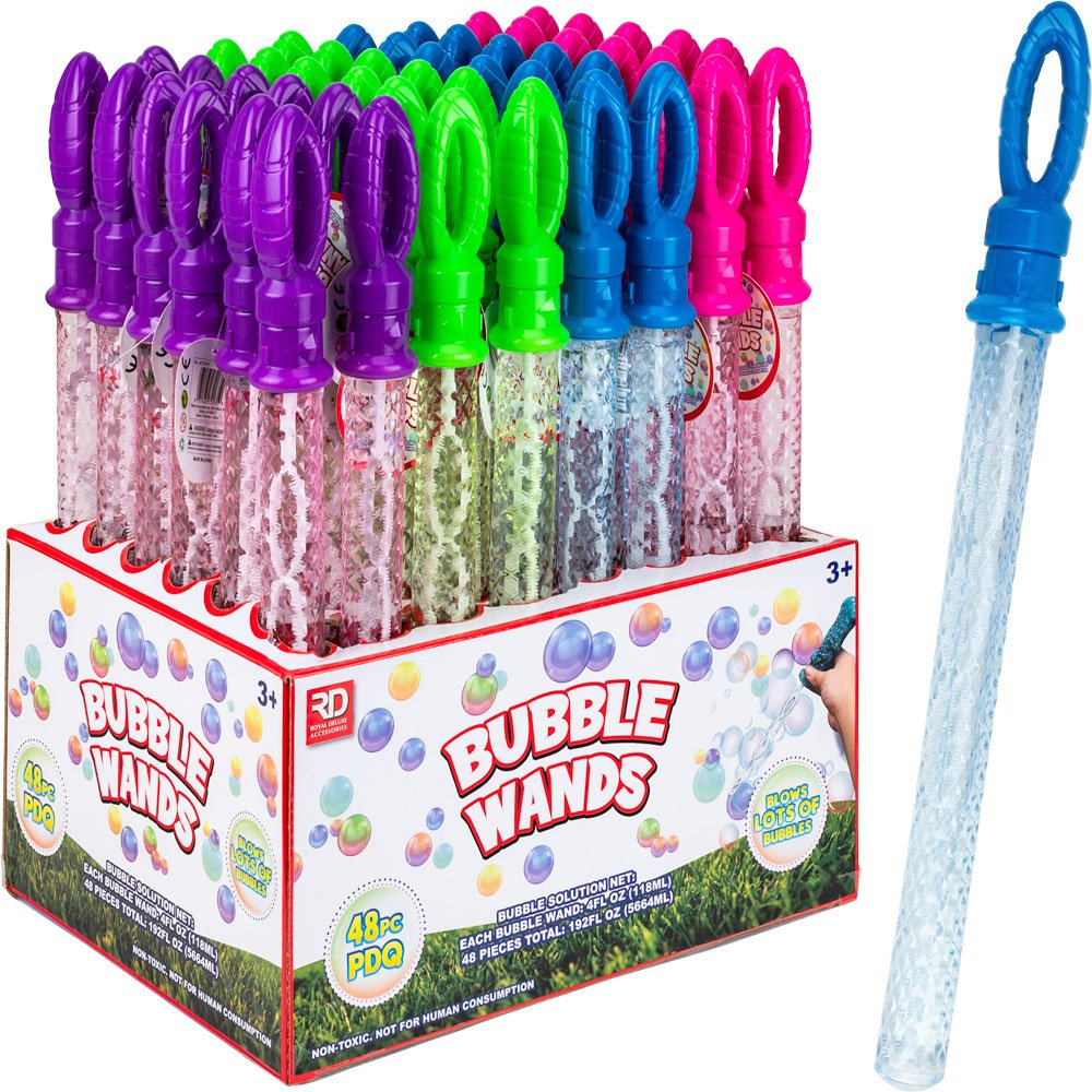 Bubble Wand in Display Box 15in (48pcs)