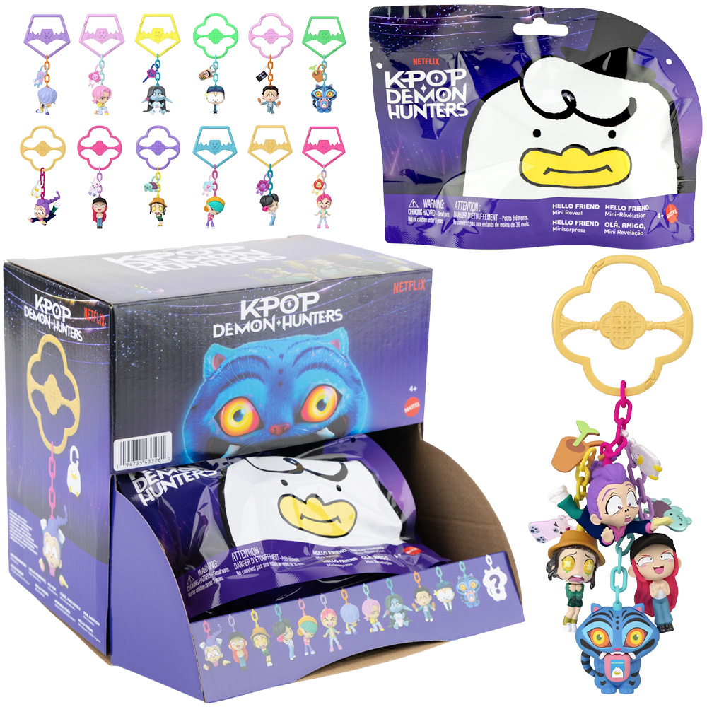 KPop Demon Hunters Mini Reveal in Display Box (12pcs)