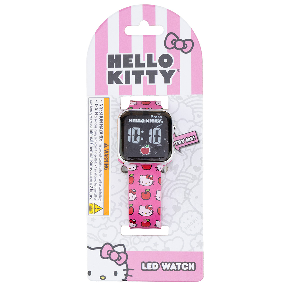 Hello Kitty™ LED Watch Pink with Apples